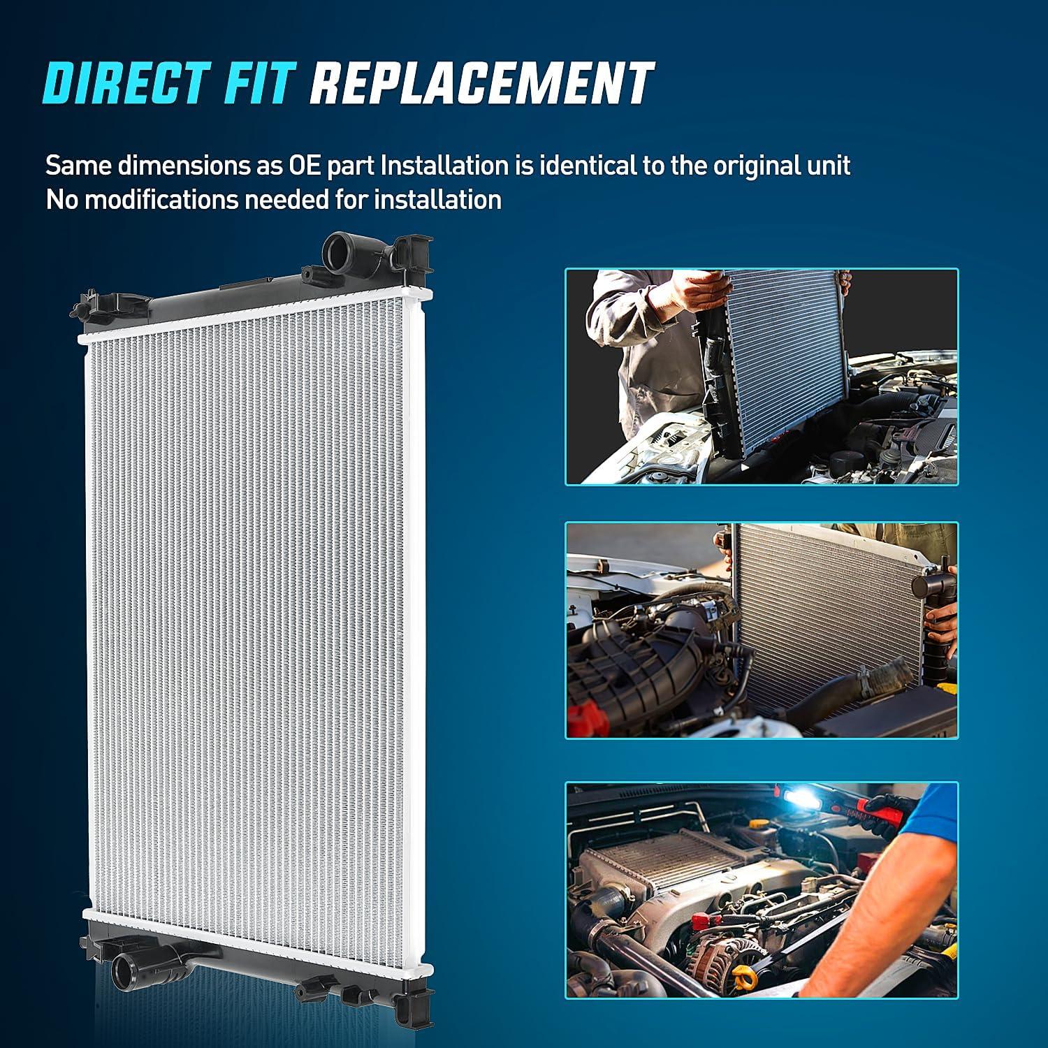 imageNilight Radiator for Chrysler Townampamp Country 2005 2006 2007 Chrysler Voyager 2005 2006 2007 Dodge Grand Caravan 2005 2006 2007Performance Aluminum Replacement OEMDodge Charger Challenger 20092020