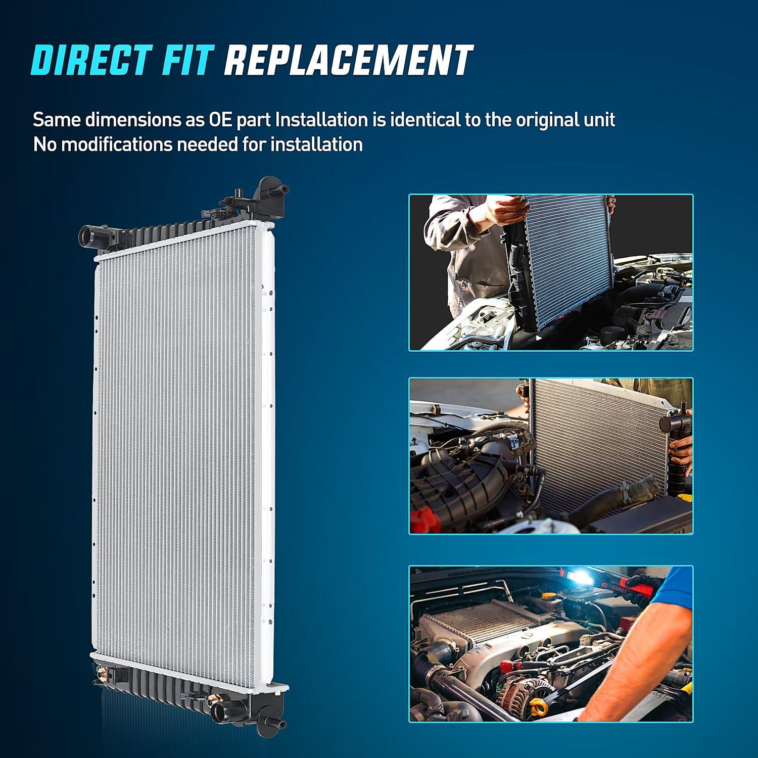 imageNilight Radiator for Ford F150 2005 2006 2007 2008 42L V6 46L 54L V8 Ford Expedition 2004 46LFord Expedition 20042006 54L V8 Lincoln Mark 20062008 LT 54LNavigator 20052008 54L V8