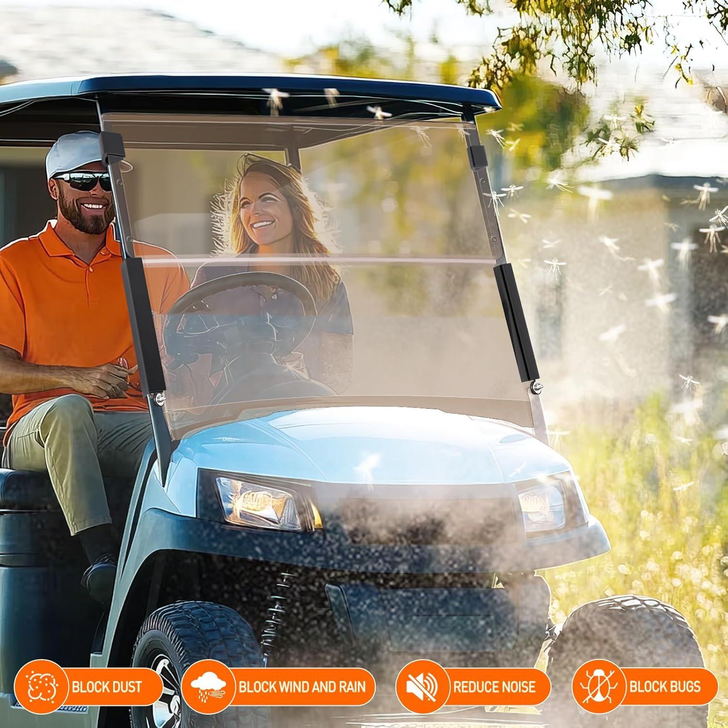 imageNilight Rear Window ScratchResistant Clear Polycarbonate UTV Windshield Compatible With 20132025 Polaris Ranger XP 1000 900 Full Size 570 Diesel Crew PRO XD 4000G 2000G AWDTintedEZGO TXT 19952013