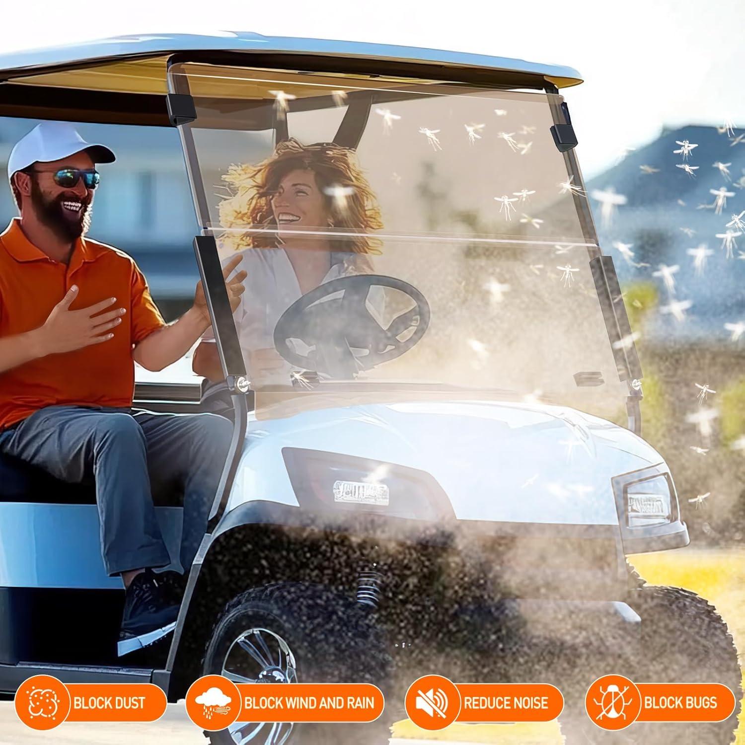 imageNilight Rear Window ScratchResistant Clear Polycarbonate UTV Windshield Compatible With 20132025 Polaris Ranger XP 1000 900 Full Size 570 Diesel Crew PRO XD 4000G 2000G AWDTintedYamaha Drive G29 20072016