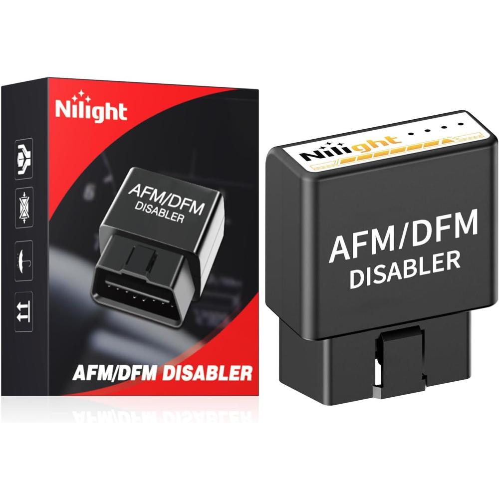 imageNilight AFM Disabler Active Fuel Management Delete AFMDFM Disabler for 53 Silverado Chevy 20102018 GMC Sierra Yukon Tahoe Avalanche Cadillac Escalade V6 ampamp V8 Engine 36L 53L 60L 62L Vehicle RedOrange