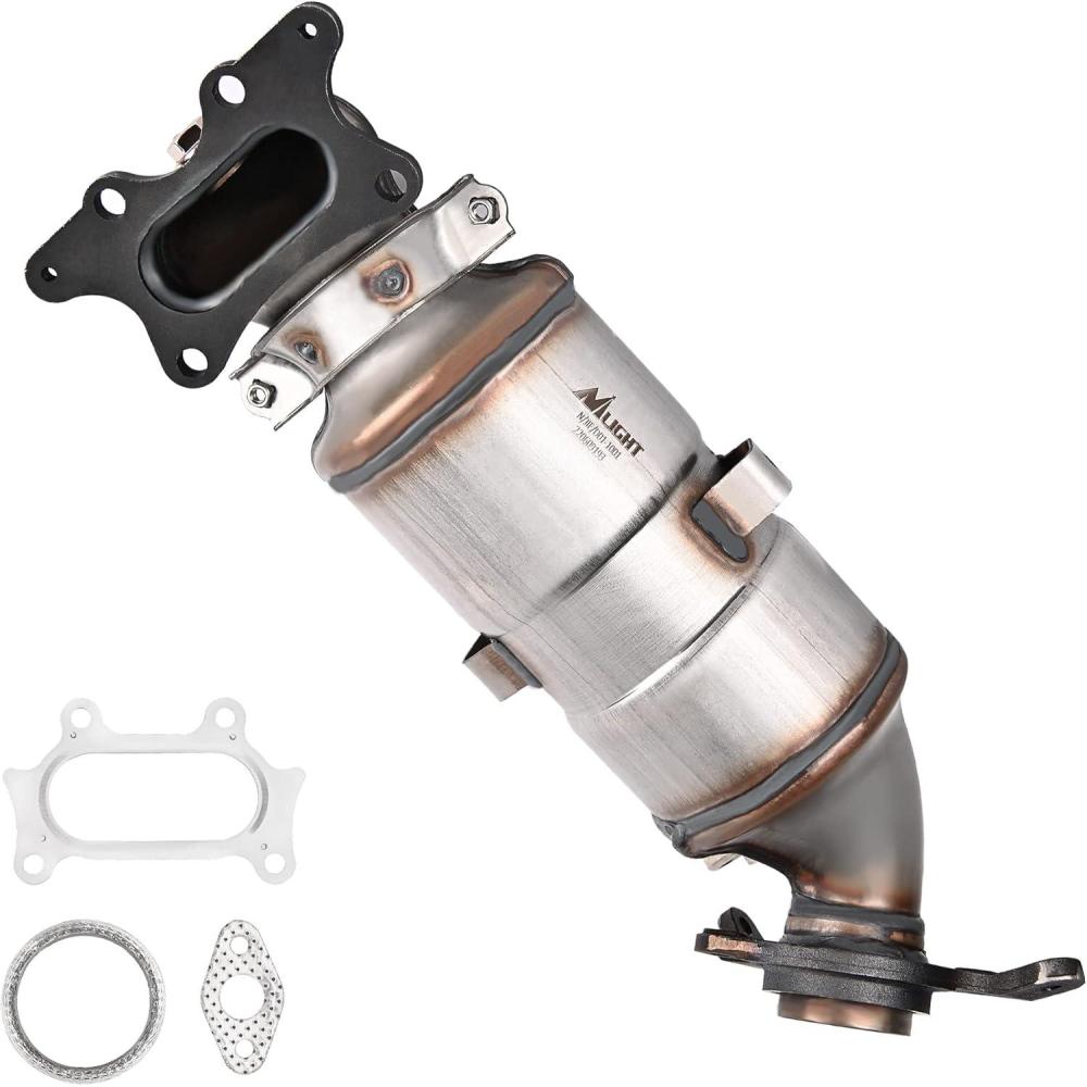 imageNilight Catalytic Converter for Honda Civic 17L L4 2001 2002 2003 2004 2005Custom Fit Cat EPA Standard20062011 Honda Civic