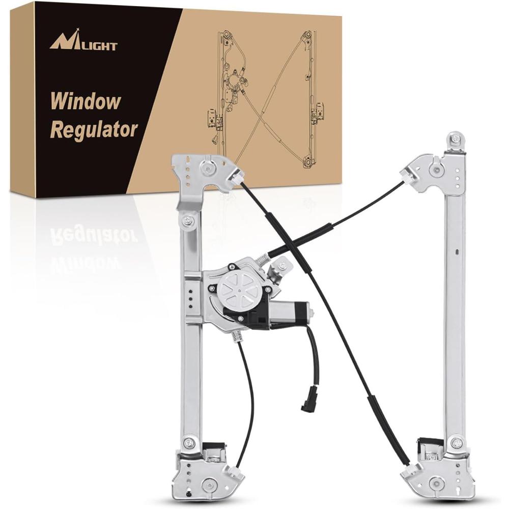 imageNilight Front Driver Side Power Window RegulatorMotor Compatible with Ford F150 2004 2005 2006 2007 2008StandardCrew Cab Only Left Side 741428Front Driver