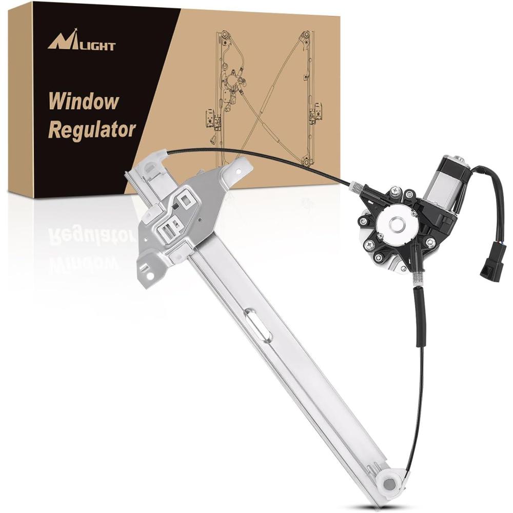 imageNilight Power Window RegulatorMotor Compatible with 2006 2007 2008 2009 2010 2011 2012 2013 Chevrolet ImpalaImpala Limited 2014 2015 2016 Rear Driver Side 748510Front Passenger