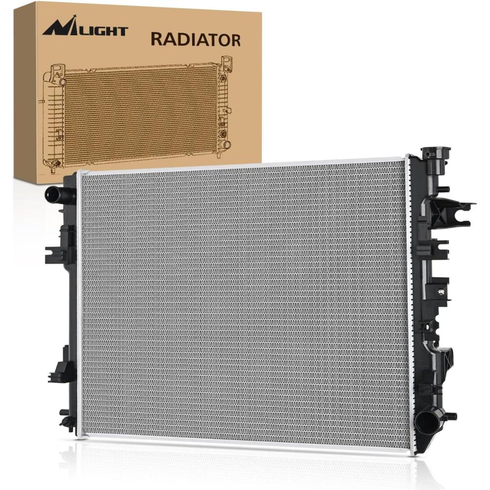 imageNilight Radiator for Dodge Ram 1500 2002 2003 2004 2005 2006 2007 2008 Ram 3500 2500 2003 37 V6 47 57 59L V8 4WD RWD Performance Aluminum Replacement OEMDodge Ram 1500 20092018