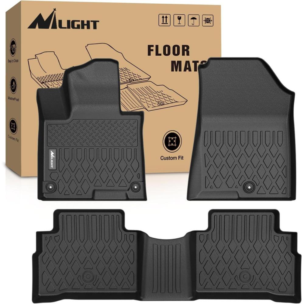 imageNilight TPE Floor Mats for 2023 2024 2025 Kia Sportage NonHybridAll Weather Custom Fit Heavy Duty Floor Liners2023 2024 Sportage