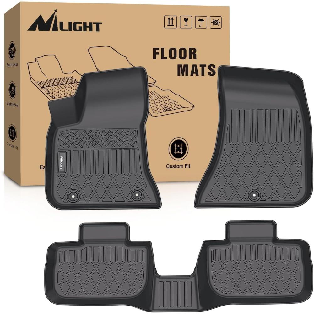 imageNilight TPE Floor Mats for Dodge Charger RWD 20112023Chrysler 300 RWD 2011 2012 2013 2014 2015 2016 2017 2018 2019 2020 2021 2022 2023All Weather Custom Fit Heavy Duty Floor Liners20112023 Dodge Charger RWD