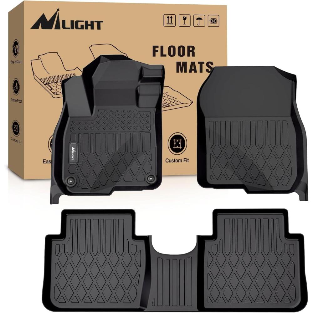 imageNilight TPE Floor Mats for Honda CRV CRV 2023 2024Fuel and Hybrid ModelAll Weather Custom Fit Heavy Duty Floor Liners20172022 CRV Floor Mat