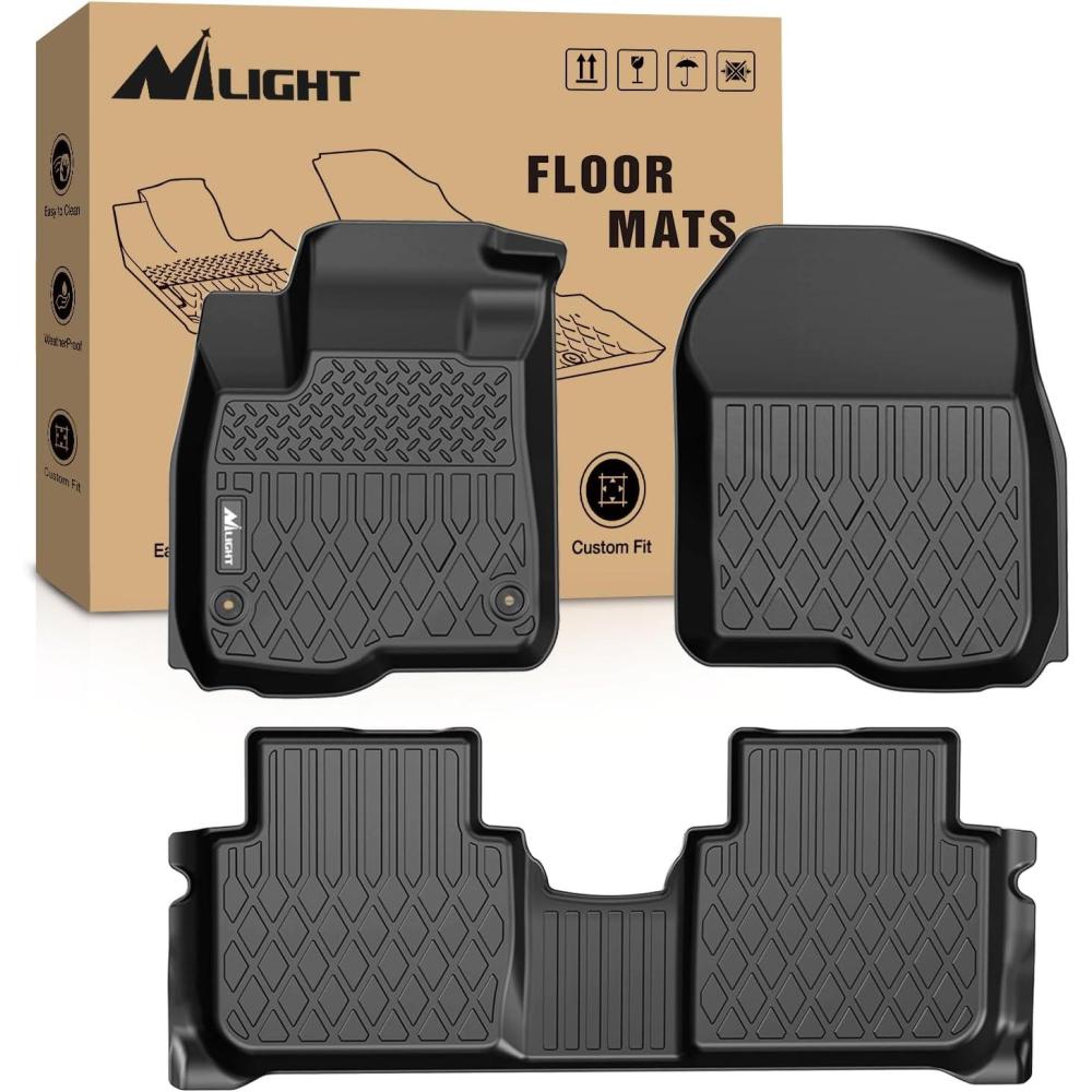 imageNilight TPE Floor Mats for Honda CRV CRV 2023 2024Fuel and Hybrid ModelAll Weather Custom Fit Heavy Duty Floor Liners20232025 CRV Floor Mat