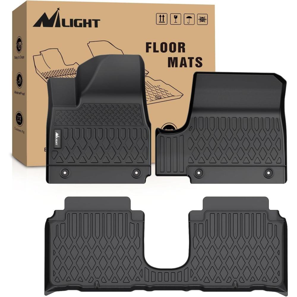 imageNilight TPE Floor Mats for Hyundai IONIQ 5 SE Standard Range SE SEL 2022 2023 2024 2025 Movable ConsoleAll Weather Custom Fit Heavy Duty Floor Liners20222024 IONIQ 5 SE