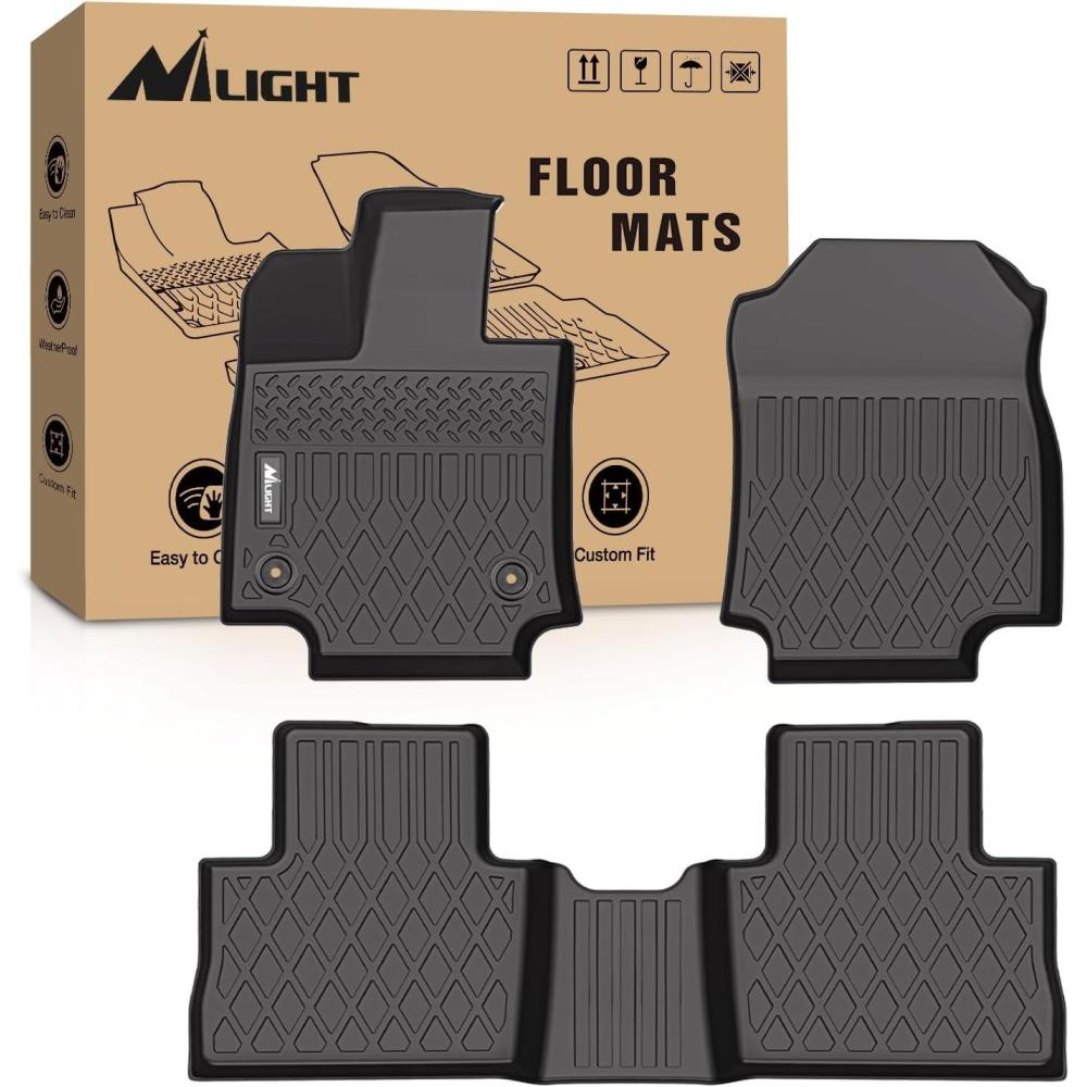 imageNilight TPE Floor Mats for Lexus GX460 2014 2015 2016 2017 2018 2019 2020 2021 202220132023 Toyota 4Runner4 RunnerAll Weather Custom Fit Heavy Duty Floor Liners20192024 RAV4