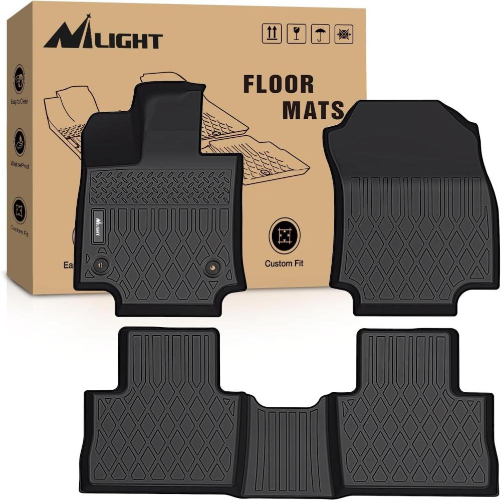 imageNilight TPE Floor Mats for Lexus GX460 2014 2015 2016 2017 2018 2019 2020 2021 202220132023 Toyota 4Runner4 RunnerAll Weather Custom Fit Heavy Duty Floor Liners20192025 RAV4 Hybrid