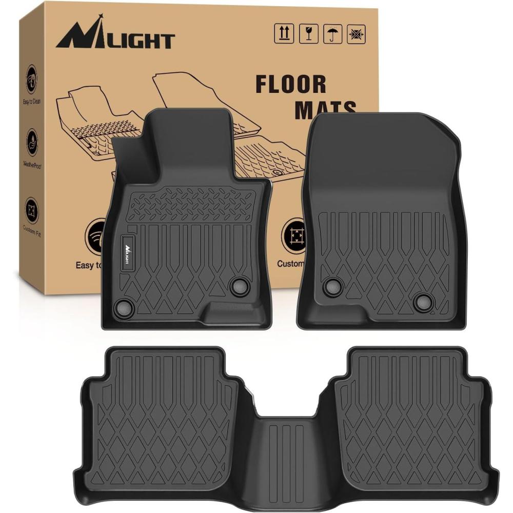 imageNilight TPE Floor Mats for Mazda CX5 CX5 2017 2018 2019 2020 2021 2022 2023 2024 2025 All Weather Custom Fit Heavy Duty Floor Liners20142021 Mazda 6