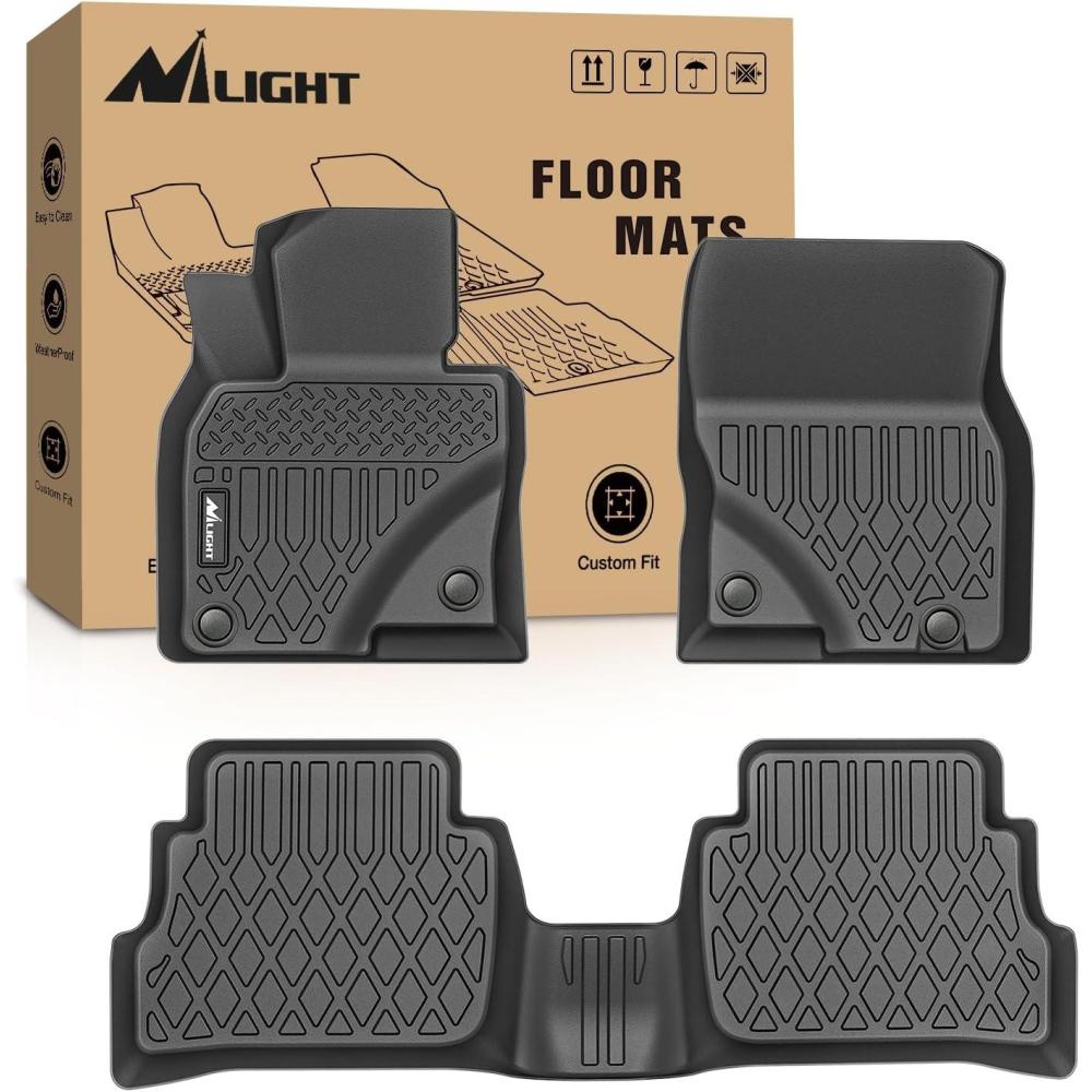 imageNilight TPE Floor Mats for Mazda CX5 CX5 2017 2018 2019 2020 2021 2022 2023 2024 2025 All Weather Custom Fit Heavy Duty Floor Liners20172025 CX5 Floor Mat