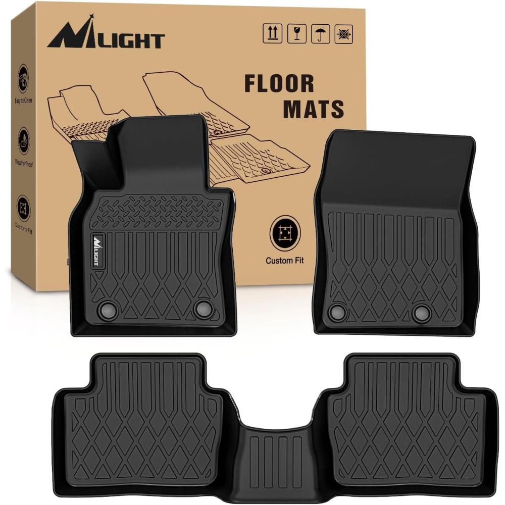 imageNilight TPE Floor Mats for Mazda CX5 CX5 2017 2018 2019 2020 2021 2022 2023 2024 2025 All Weather Custom Fit Heavy Duty Floor Liners20192025 Mazda 3
