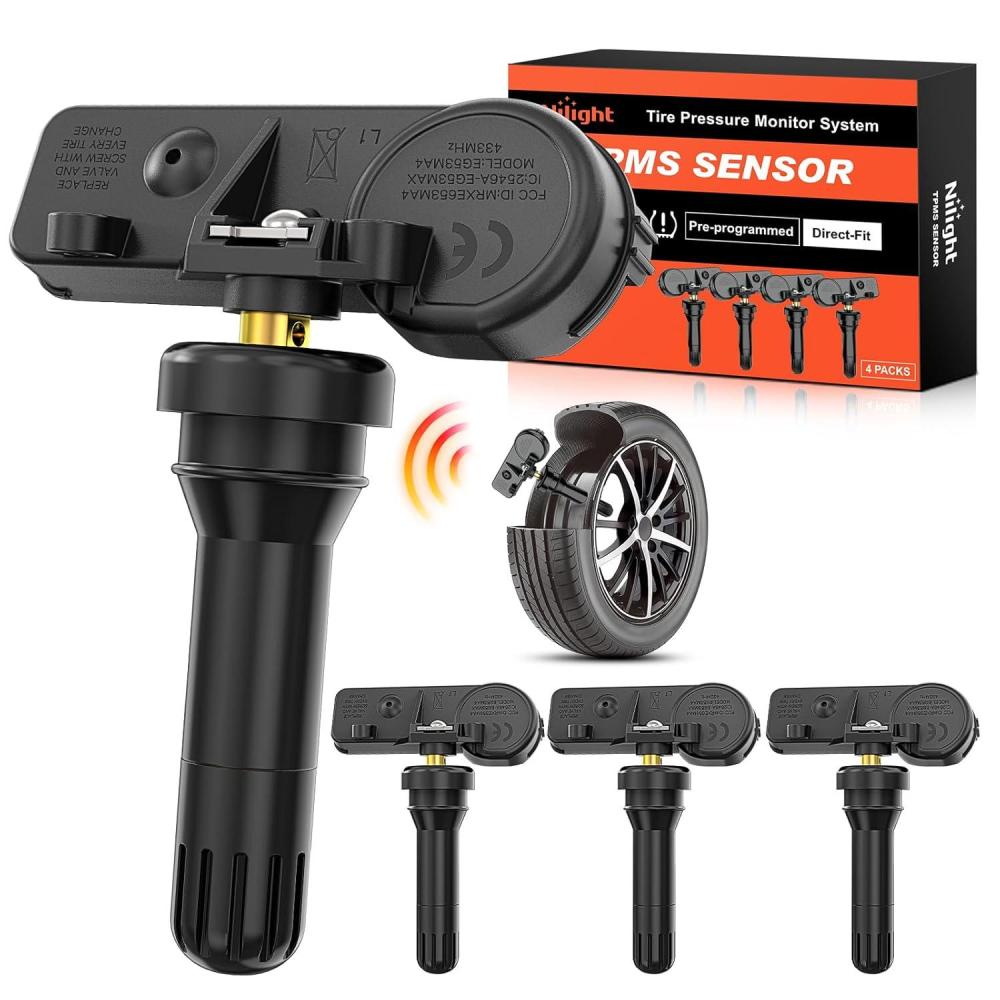 imageNilight TPMS Sensor Compatible with 2003 2004 2005 2006 2007 2008 2009 2010 2011 2012 2013 2014 2015 2016 2017 Toyota 4Runner FJ Cruiser Prius Lexus CT ES ScionDodgeChrysler 20102020JeepRam 20112019