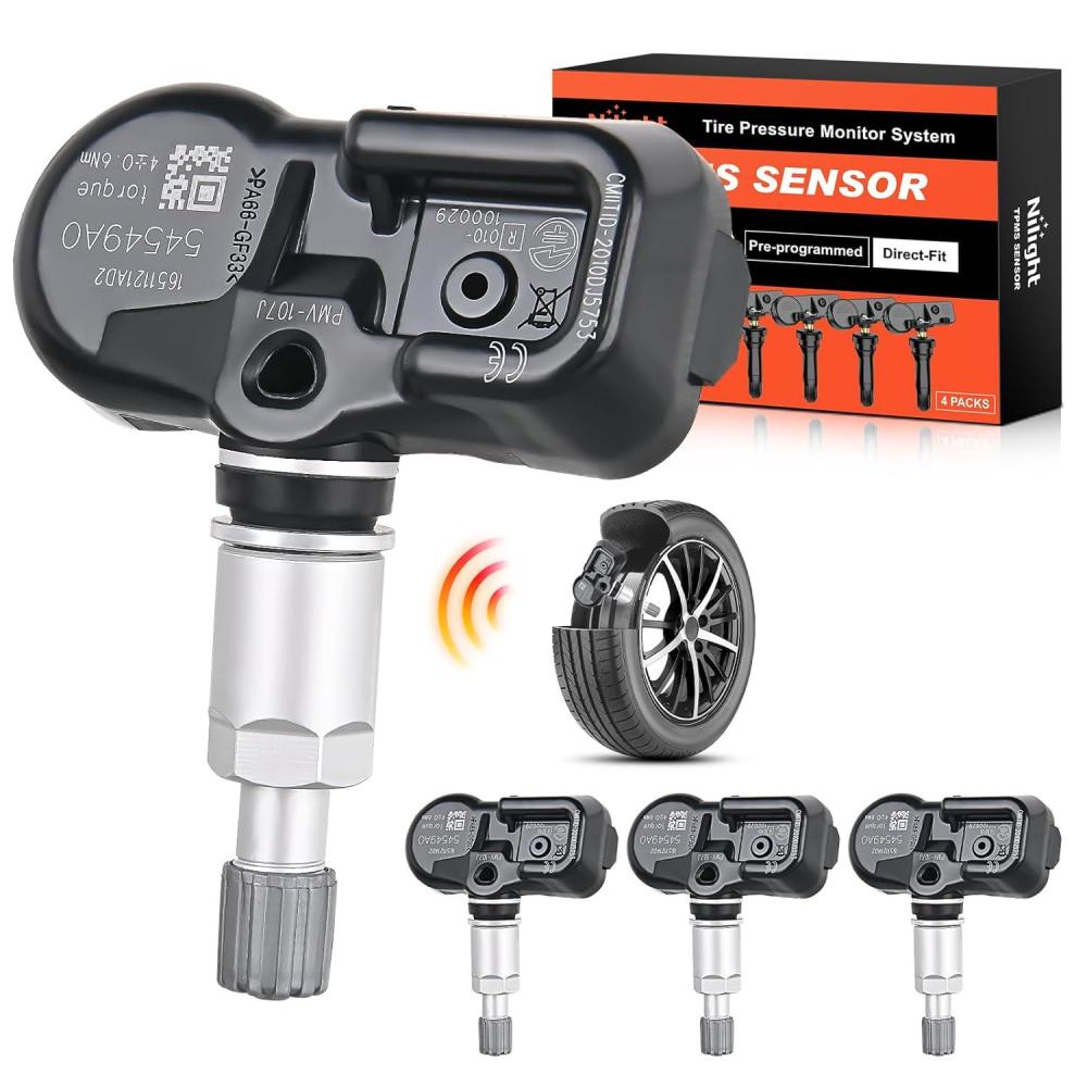 imageNilight TPMS Sensor Compatible with 2003 2004 2005 2006 2007 2008 2009 2010 2011 2012 2013 2014 2015 2016 2017 Toyota 4Runner FJ Cruiser Prius Lexus CT ES ScionToyota 20032017LexusScion 20052017