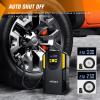 Nilight – 50057A Digital Tire Inflator Deflator with Pressure Gauge 250 PSI Air Chuck and Compressor Accessories with Rubber Hose and Quick Connect Coupler for 0.1 Display Resolution(Air Compressor Pump)