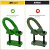 Nilight 4 PCS D Ring Tie Down Anchor 1/2″ Heavy Duty Rings with Screws Bolts on Trailer Truck Bed Cargo 12000 Lbs Break Strength Hook Green