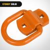 Nilight 4 PCS D Ring Tie Down Anchor 1/2″ Heavy Duty Rings with Screws Bolts on Trailer Truck Bed Cargo 12000 Lbs Break Strength Hook Orange