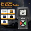 Nilight Car Battery Tester 6V 12V 24V Accurate Digital Auto Analyzer 100-2000 CCA Voltage SOH SOC Internal Resistance Test for Cars Trucks SUV ATV Boats Motorcycles Vehicle