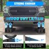 Nilight Car Ramps, 6.7″ Lift Heavy Duty Truck Ramps Portable Vehicle Service Ramp for Home Garage Maintenance, 16,000lb. GVW Capacity Per Pair(Truck Ramp)