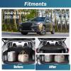 Nilight Cargo Cover Fit for Subaru Outback 2010 2011 2012 2013 2014, Retractable Privacy Security Shield Shade Rear Trunk Cover, with Trunk Storage Net(2020-2025 Subaru Outback)