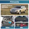 Nilight Cargo Cover Fit for Subaru Outback 2010 2011 2012 2013 2014, Retractable Privacy Security Shield Shade Rear Trunk Cover, with Trunk Storage Net(2010-2014 Subaru Outback)