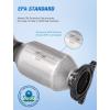 Nilight Catalytic Converter for 2010-2014 Chevy Equinox/GMC Terrain, 2012 2013 2014 2015 Captiva Sport 2.4L,Custom Fit Cat (EPA Standard)