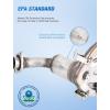 Nilight Catalytic Converter for Jeep Patriot 2007-2017/2007 2008 Dodge Caliber/Jeep Compass 2007 2008 2009 2010 2011 2012 2013 2014 2015 2016 2017,Custom Fit Cat (EPA Standard)