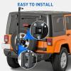Nilight Farm Jack Wheel Mount Bracket, Spare Tire Carrier for Off-Road Jack Recovery 4X4 4WD