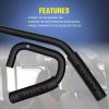 Nilight Front & Rear Grab Handles Aluminum Roll Bar Grip Handles for 2007-2018 Wrangler JK JKU Sports Sahara Freedom Rubicon X & Unlimited, 2 Years Warranty, Black