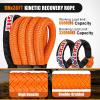 Nilight Kinetic Recovery Rope 33000 LBS 1″ x 30ft Snatch Strap Heavy Duty Offroad Towing Starp Kit Vehicle Recovery kit for UTV ATV SUV Truck Car Jeep Tractor(1in x 30ft Rope+2Pcs Shackles)