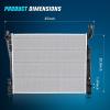 Nilight Radiator for Chrysler Town& Country 2005 2006 2007, Chrysler Voyager 2005 2006 2007, Dodge Grand Caravan 2005 2006 2007,Performance Aluminum Replacement OEM.(Dodge Durango 2011-2020)