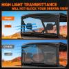 Nilight Rear Window Scratch-Resistant Clear Polycarbonate UTV Windshield Compatible With 2013-2025 Polaris Ranger XP 1000 900 Full Size 570 Diesel Crew PRO XD 4000G 2000G AWD(Clear-Can-Am Defender 2016-2024)