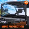 Nilight Rear Window Scratch-Resistant Clear Polycarbonate UTV Windshield Compatible With 2013-2025 Polaris Ranger XP 1000 900 Full Size 570 Diesel Crew PRO XD 4000G 2000G AWD(Clear-Can-Am Defender 2016-2024)