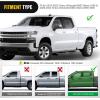 Nilight Running Boards for 2007-2018 Chevy Silverado/GMC Sierra 1500;2007-2019 Chevy Silverado/GMC Sierra 2500HD 3500HD Extended Dual-StageTextured Powder Coated Side Step Nerf Bars(2019-2023 Crew Cab Chevy/GMC)