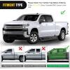 Nilight Running Boards for 2007-2018 Chevy Silverado/GMC Sierra 1500;2007-2019 Chevy Silverado/GMC Sierra 2500HD 3500HD Extended Dual-StageTextured Powder Coated Side Step Nerf Bars(2015-2024 Double Cab Chevy Colorado)