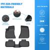 Nilight TPE Floor Mats for Dodge Charger RWD 2011-2023/Chrysler 300 RWD 2011 2012 2013 2014 2015 2016 2017 2018 2019 2020 2021 2022 2023,All Weather Custom Fit Heavy Duty Floor Liners(2011-2023 Dodge Charger RWD)