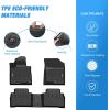 Nilight TPE Floor Mats for Hyundai IONIQ 5 SE Standard Range SE SEL 2022 2023 2024 2025 Movable Console,All Weather Custom Fit Heavy Duty Floor Liners(2022-2024Tucson)
