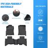 Nilight TPE Floor Mats for Lexus GX460 2014 2015 2016 2017 2018 2019 2020 2021 2022,2013-2023 Toyota 4Runner(4 Runner),All Weather Custom Fit Heavy Duty Floor Liners(2014-2022 GX460&2013-2023 4Runner)
