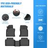 Nilight TPE Floor Mats for Toyota Camry Standard Models(FWD) 2018 2019 2020 2021 2022 2023 2024 (Not Fit for Hybrid or AWD),All Weather Custom Fit Heavy Duty Floor Liners(2020-2024 Camry AWD)