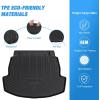 Nilight TPE Floor Mats for Toyota Corolla (Including Hybrid) 2020 2021 2022 2023 2024 2025 All Weather Custom Fit Heavy Duty Floor Liners(2020-2025 Corolla Cargo Mat)
