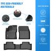 Nilight TPE Floor Mats for Toyota Corolla (Including Hybrid) 2020 2021 2022 2023 2024 2025 All Weather Custom Fit Heavy Duty Floor Liners(2022-2025 Corolla Cross Hybrid)