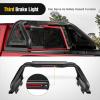 Nilight Truck Bed Chase Rack Roll Bar Cargo Carrier Basket for 2002-2023 Dodge Ram1500 2014-2023 Chevrolet Silverado/GMC Sierra1500 2015-2023F150 2014-2023Tundra Fits Full Size Trucks 2 Years Warranty(Bed Chase Rack)