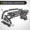 Nilight Truck Bed Chase Rack Roll Bar Cargo Carrier Basket for 2002-2023 Dodge Ram1500 2014-2023 Chevrolet Silverado/GMC Sierra1500 2015-2023F150 2014-2023Tundra Fits Full Size Trucks 2 Years Warranty(Bed Chase Rack + Carrier Basket)
