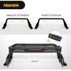 Nilight Truck Bed Chase Rack Roll Bar Cargo Carrier Basket for 2002-2023 Dodge Ram1500 2014-2023 Chevrolet Silverado/GMC Sierra1500 2015-2023F150 2014-2023Tundra Fits Full Size Trucks 2 Years Warranty(Bed Chase Rack + Carrier Basket)