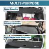 Nilight Trunk Cargo Cover for Honda Passport 2019 2020 2021 2022 2023 2024 2025, Retractable Security Shade Rear Cargo Cover, with Trunk Storage Net