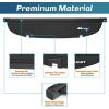 Nilight Trunk Cargo Cover for Toyota RAV4 Accessories 2019 2020 2021 2022 2023 2024 2025, Retractable Security Shade Rear Cargo Cover, with Trunk Storage Net, 1-Pack(2017-2024 Mazda CX-5)