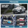 Nilight Trunk Cargo Cover for Toyota RAV4 Accessories 2019 2020 2021 2022 2023 2024 2025, Retractable Security Shade Rear Cargo Cover, with Trunk Storage Net, 1-Pack(2019-2024 Toyota RAV4)